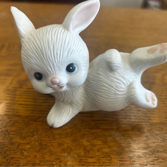 Vintage Homeco Set of three adorable Bunnies. Easter Spring Decor Whimsy - Picture 3 of 13